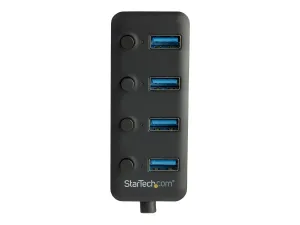 StarTech .com Hub USB 3.0 à 4 ports avec interrupteurs marche/arrêt pour chaque port USB - miniature 3