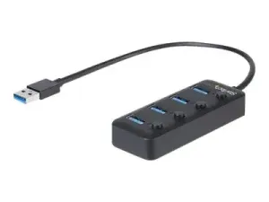 StarTech .com Hub USB 3.0 à 4 ports avec interrupteurs marche/arrêt pour chaque port USB - miniature 2