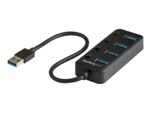 StarTech .com Hub USB 3.0 à 4 ports avec interrupteurs marche/arrêt pour chaque port USB - miniature 4