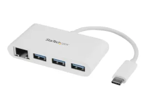 Startech USB C vers Ethernet avec hub USB à 3 ports - miniature 4