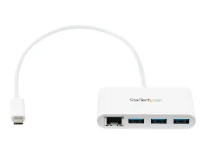 Startech USB C vers Ethernet avec hub USB à 3 ports - miniature 5