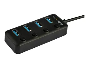 StarTech .com Hub USB 3.0 Type-C à 4 ports avec interrupteurs marche/arrêt (HB30C4AIB) - miniature 5