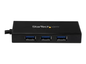 StarTech .com Hub USB 3.0 portable à 3 ports avec câble intégré - miniature 1