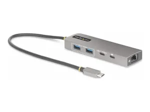 StarTech .com Hub USB-C à 3 Ports, Ethernet 2,5 Gbps, PD, USB 3.2 10Gbps - miniature 2