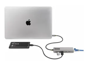 StarTech .com Hub USB-C à 3 Ports, Ethernet 2,5 Gbps, PD, USB 3.2 10Gbps - miniature 3