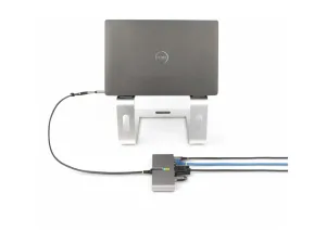 StarTech .com Hub USB-C à 2 Ports avec Ethernet et RS-232, PD, 2x USB-A - miniature 3