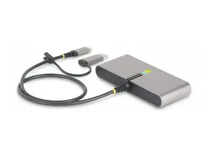 StarTech .com Hub USB-C à 2 Ports avec Ethernet et RS-232, PD, 2x USB-A - miniature 2