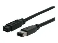 StarTech .com 6 ft IEEE-1394 Firewire Cable 9-6 M/M - miniature 2