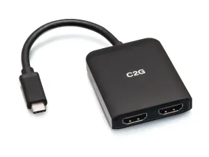 C2G USB-C to Dual HDMI MST Hub - miniature 4