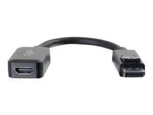 C2G 8in DisplayPort to HDMI Adapter - miniature 1