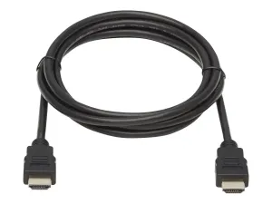 Eaton Tripp Lite Series High-Speed HDMI Cable, Digital Video with Audio, UHD 4K (M/M), Black, 10 ft. (3.05 m) - miniature 1