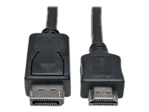 Eaton Tripp Lite Series DisplayPort to HDMI Adapter Cable (M/M), 6 ft. (1.8 m) - miniature 4
