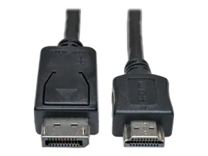Eaton Tripp Lite Series DisplayPort to HDMI Adapter Cable (M/M), 6 ft. (1.8 m) - miniature 1