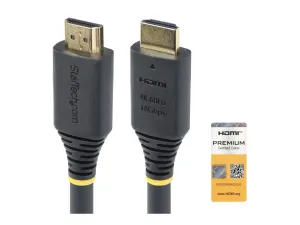 Startech 3m (10ft) Premium Certified High Speed HDMI Cable, 4K60Hz - miniature 1