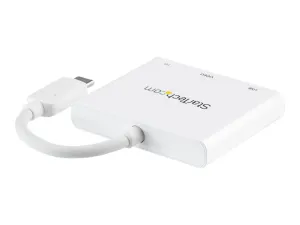 Startech Adaptateur USB-C vers HDMI 4K avec PD et port USB-A - miniature 4