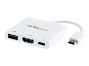 Startech Adaptateur USB-C vers HDMI 4K avec PD et port USB-A - miniature 3