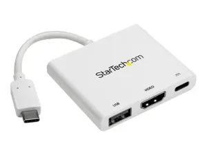 Startech Adaptateur USB-C vers HDMI 4K avec PD et port USB-A - miniature 5