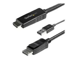 StarTech .com HD2DPMM2M Câble adaptateur HDMI vers DisplayPort - miniature 1