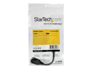StarTech .com Câble d'extension HDMI® mâle à femelle | Connecteur de préhension | HDR | Garantie à vie - miniature 1