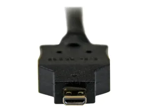 StarTech .com Câble Adaptateur Micro HDMI® vers DVI-D M/M pour Tablet et Smartphone, 1x Micro HDMI (Type D) Mâle, 1x DVI-D (18+1) Mâle - miniature 3