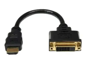 StarTech .com Cable adaptateur video HDMI vers DVI-D de 20 cm - miniature 1