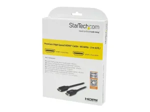 Startech Câble HDMI grande vitesse haute qualité avec Ethernet de 2 m - miniature 2