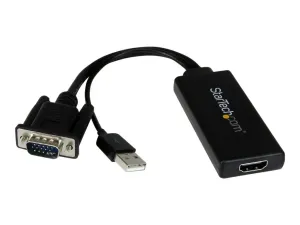 StarTech .com Adaptateur VGA vers HDMI avec audio USB et alimentation USB - miniature 5