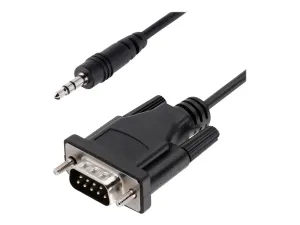 StarTech .com Câble Série DB9 vers 3.5mm 1m - miniature 1