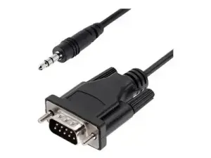StarTech .com Câble Série DB9 vers 3.5mm 1m - miniature 2