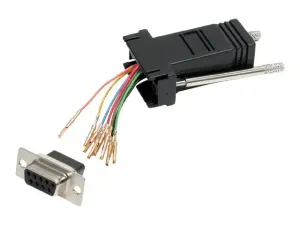 StarTech .com Adaptateur modulaire DB9 (RS232 RS422 RS485) vers RJ45 - miniature 4