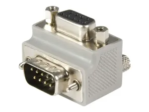 StarTech .com Adaptateur série DB9 vers DB9 à angle droit type 2 - miniature 1