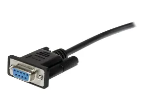 StarTech .com Cable serie DB9 RS232 en liaison directe de 2 m - miniature 5
