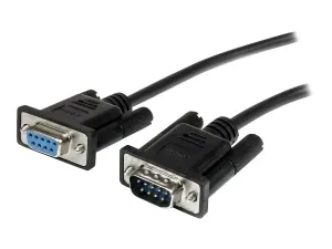 StarTech .com Cable serie DB9 RS232 en liaison directe de 2 m - miniature 2