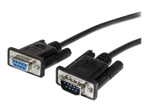 StarTech .com Câble série DB9 RS232 noir en liaison directe 3 m - miniature 2