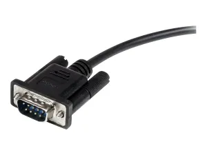StarTech .com Câble série DB9 RS232 noir en liaison directe 3 m - miniature 3