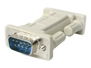 StarTech .com Adaptateur null modem DB9 serie RS232 - miniature 4