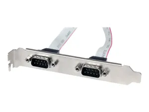 StarTech .com Support de port série DB9 16 pouces à 2 ports vers en-tête 10 broches - miniature 3