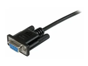 StarTech .com Câble null modem série DB9 RS232 de 1m - miniature 3