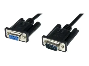 StarTech .com Câble Null Modem croisé série RS232 DB9 2 m - miniature 3
