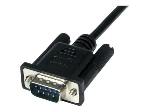 StarTech .com Câble Null Modem croisé série RS232 DB9 2 m - miniature 5