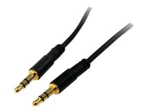 StarTech .com Câble slim audio stéréo de 3,5 mm (M/M) - miniature 2