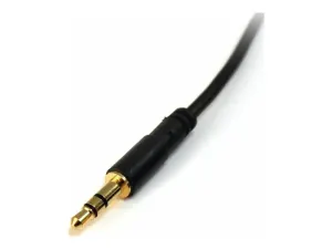 StarTech .com Câble slim audio stéréo de 3,5 mm (M/M) - miniature 2