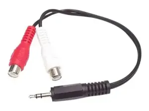 StarTech .com Câble adaptateur audio Mini-Jack 3,5 mm mâle vers 2x RCA femelle - miniature 4
