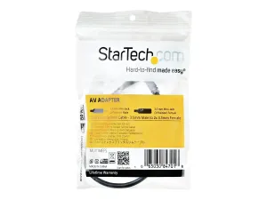 StarTech .com Câble répartiteur stéréo Slim - miniature 2