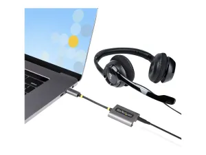 StarTech .com Adaptateur Casque USB-C, Double Casque USB-C avec Entrée Mic - miniature 5