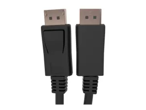 C2G 6ft (1.8m) C2G TAA-Compliant DisplayPort Cable with Latches - miniature 3