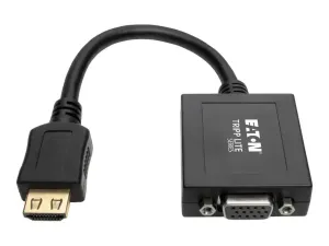 Eaton Tripp Lite Series HDMI to VGA with Audio Converter Cable Adapter for Ultrabook/Laptop/Desktop PC, (M/F), 6-in. (15.24 cm) - miniature 3