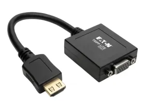 Eaton Tripp Lite Series HDMI to VGA with Audio Converter Cable Adapter for Ultrabook/Laptop/Desktop PC, (M/F), 6-in. (15.24 cm) - miniature 5