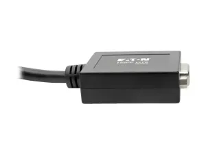 Eaton Tripp Lite Series HDMI to VGA with Audio Converter Cable Adapter for Ultrabook/Laptop/Desktop PC, (M/F), 6-in. (15.24 cm) - miniature 2