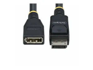 StarTech 10ft (3m) DisplayPort 1.4 Extension Cable, DP 1.4, 8K 60Hz - miniature 1